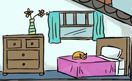 This is my bedroom.